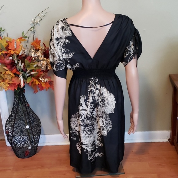 NWT boutique kimono style dress floral - Picture 5 of 8
